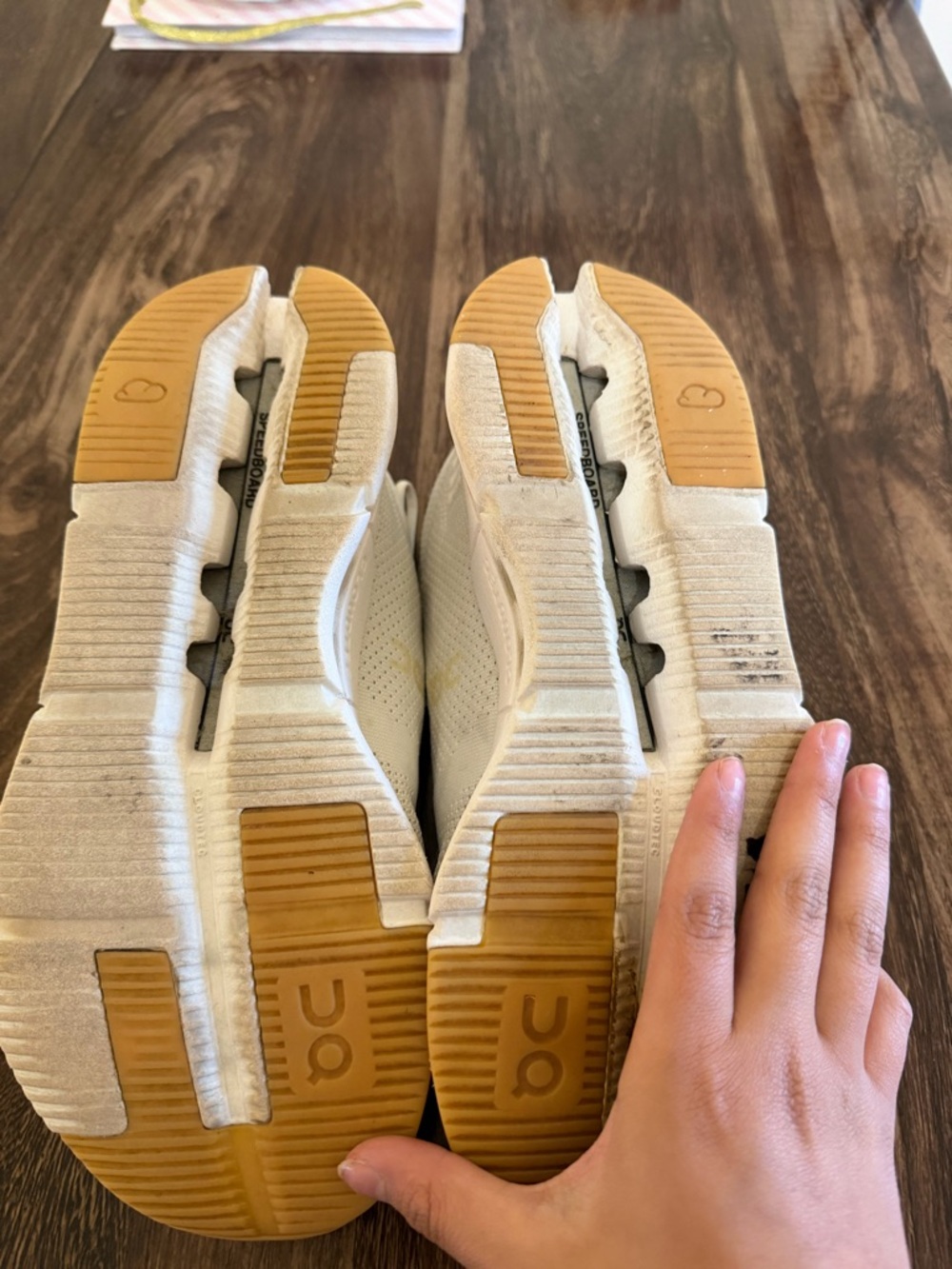 ON CloudNova Shoes White/Undyed Cloudtec Athletic Running Sneakers - Picture 8 of 11
